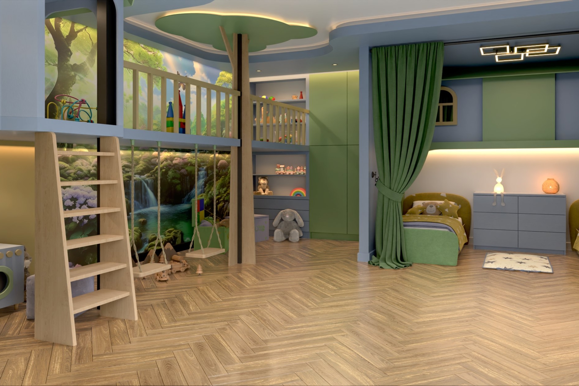 Инженерный паркет «Damy Floor» Натуральный (укладка елочкой) — купить в Урае