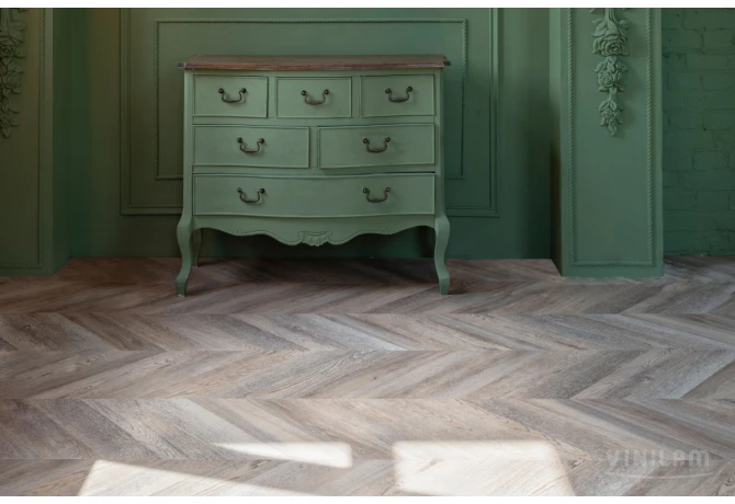 SPC ламинат Шеврон Шампань (1293*305*8,5 мм) — купить в Урае