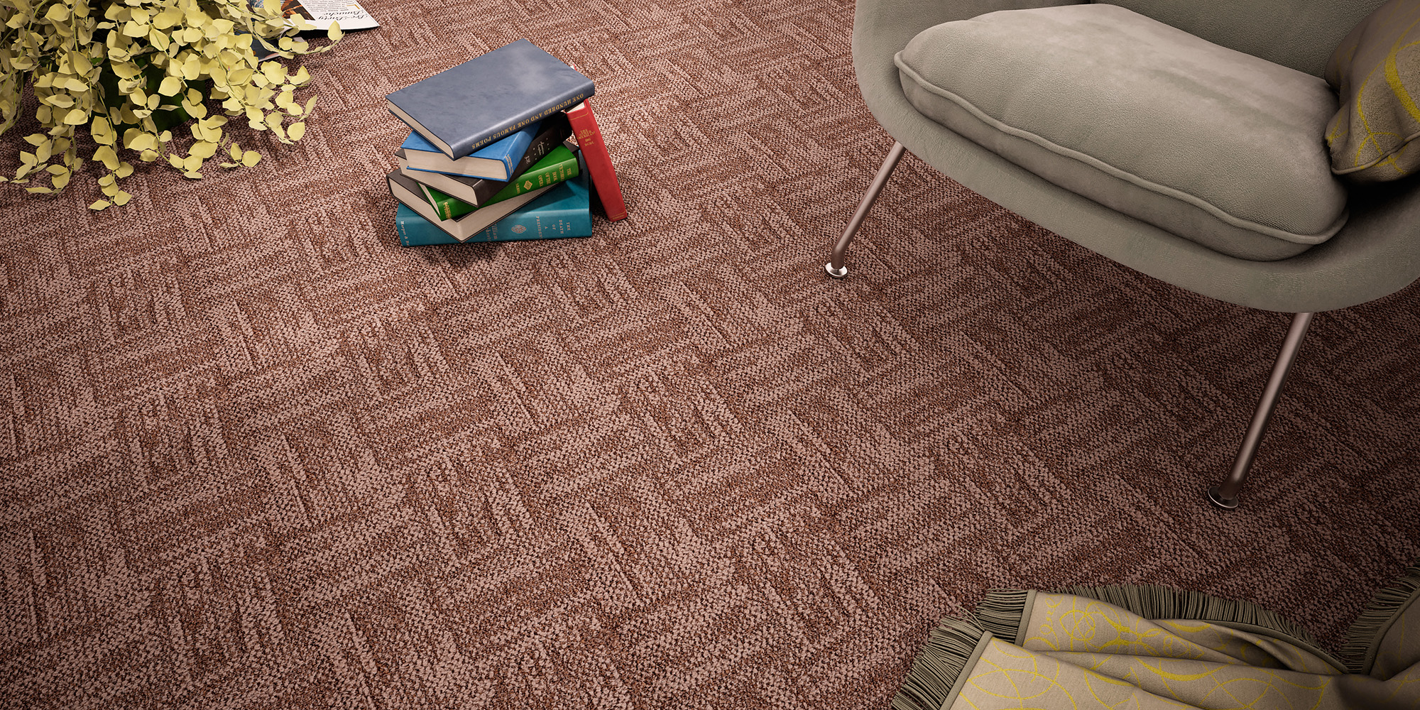 Ковролин "Зартекс" Тунис 003 Серый (3,5м) — купить в Урае