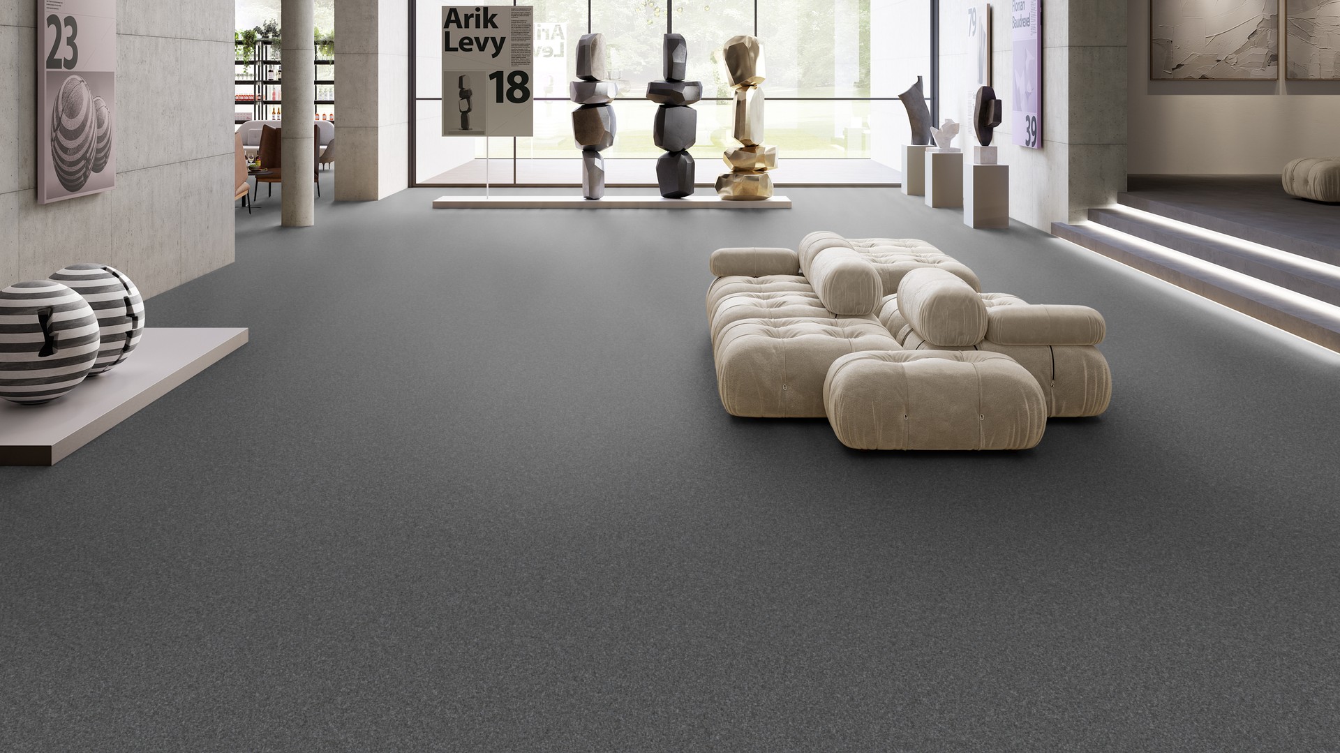 Ковровая плитка Medusa Tile 98 (500*500*5 мм) — купить в Урае