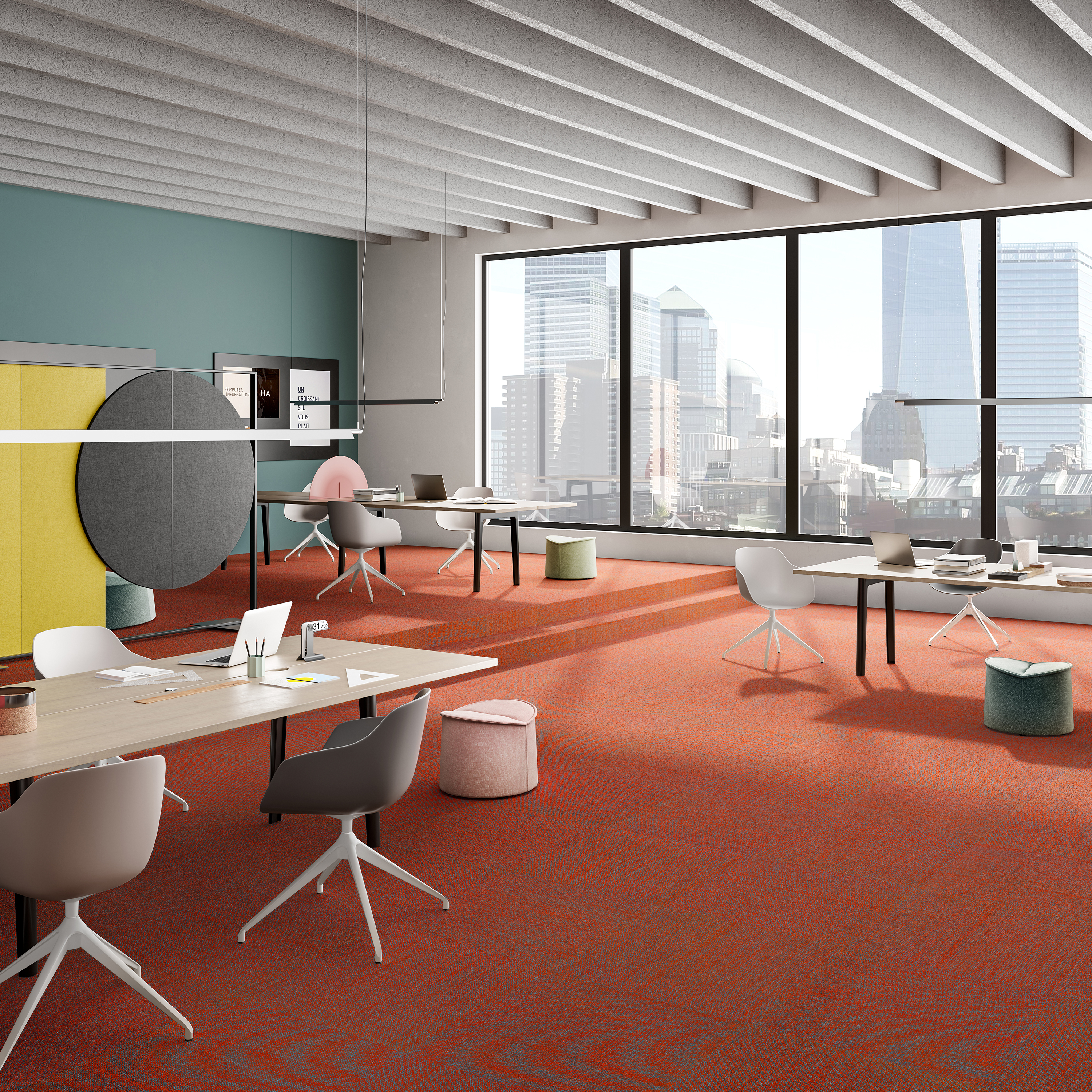 Ковровая плитка Marvel Tile 89 (500*500*6 мм) — купить в Урае