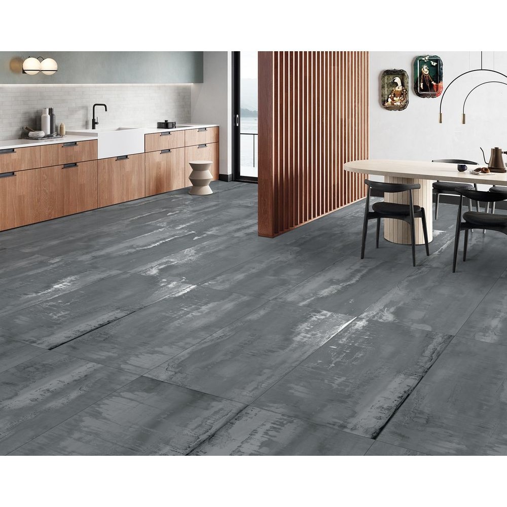 Керамогранит "Ennface" 600*1200 Oxido Grey Carving Carving Серый — купить в Урае