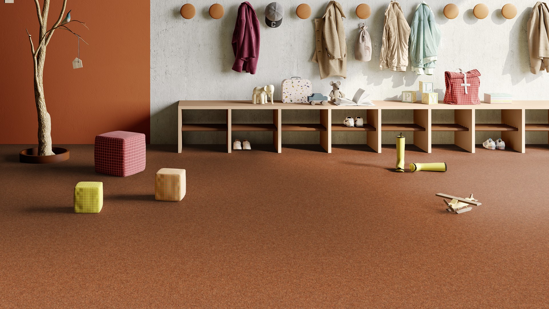 Ковровая плитка Medusa Tile 84 (500*500*5 мм) — купить в Урае