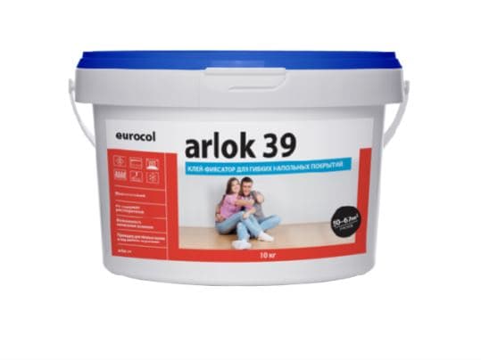 Клей-фиксатор "Arlok" Arlok 39 для гибких напольных покрытий 5 кг