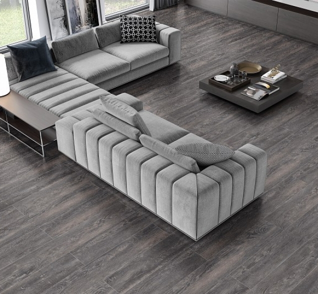 SPC ламинат "CronaFloor" Nano 4V Дуб Морёный (1200*180*3,5 мм) — купить в Урае