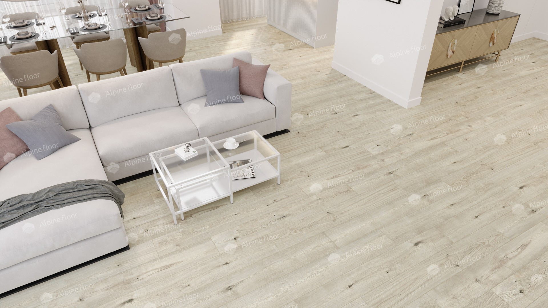 Ламинат "Alpine Floor" Дуб Гамбург (1285*192*8 мм) — купить в Урае