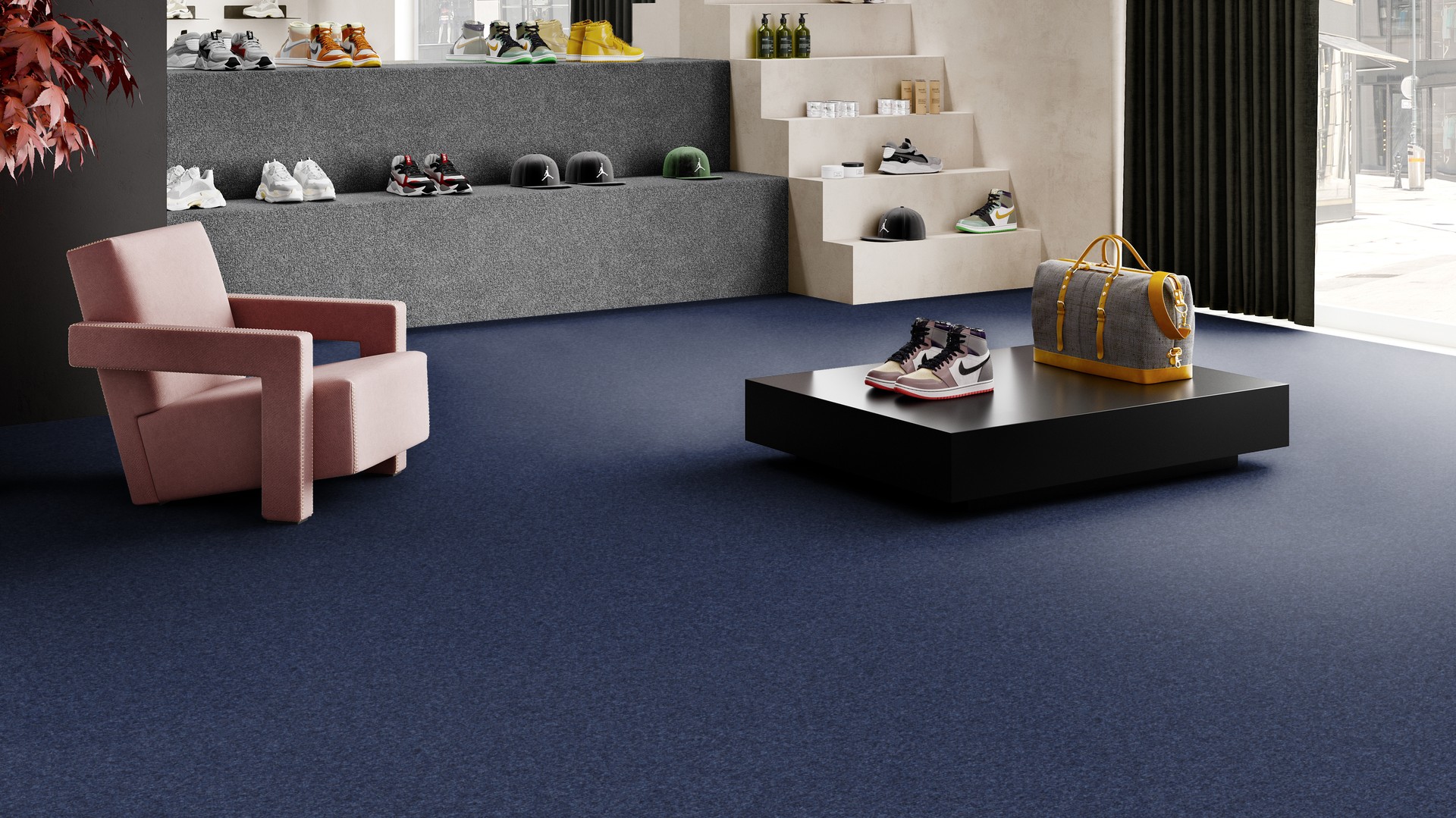 Ковровая плитка Medusa Tile 77 (500*500*5 мм) — купить в Урае