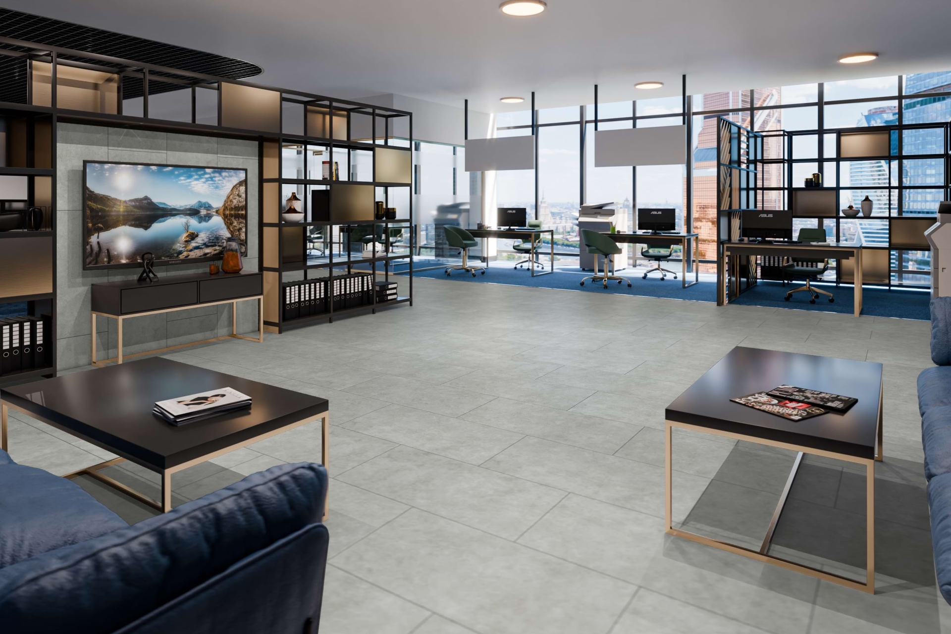 Усовершенствованная кварц-виниловая плитка «Damy Floor» Броуд-Пик (912,4*455,2*2,5 мм) — купить в Урае