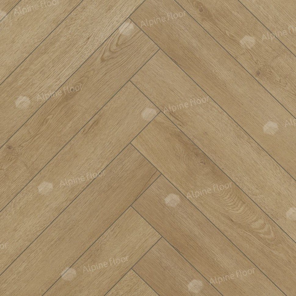 Ламинат "Alpine Floor" Herringbone 12 Дуб Молизе (600*100*12 мм) — купить в Урае