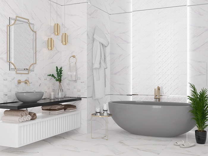 Керамогранит "Azori" Alpi (600*600 мм) Белый — купить в Урае