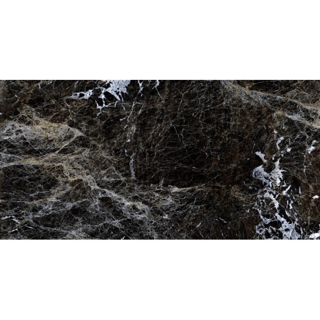 Керамогранит "Gresse" 600*1200 Simbel Carbon Чёрно-белый Мрамор — купить в Урае