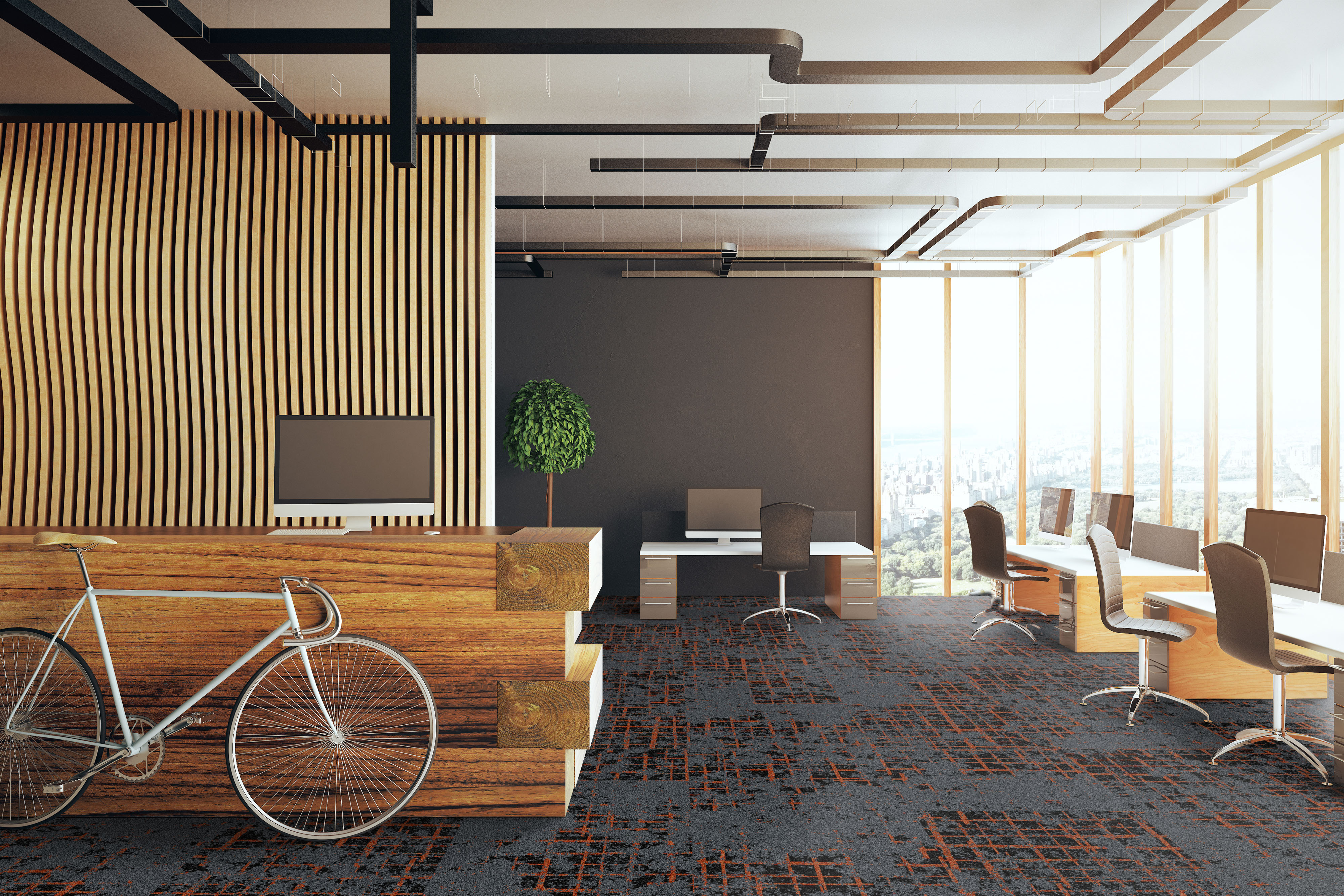 Ковровая плитка Macro Tile 91 (500*500*5 мм) — купить в Урае