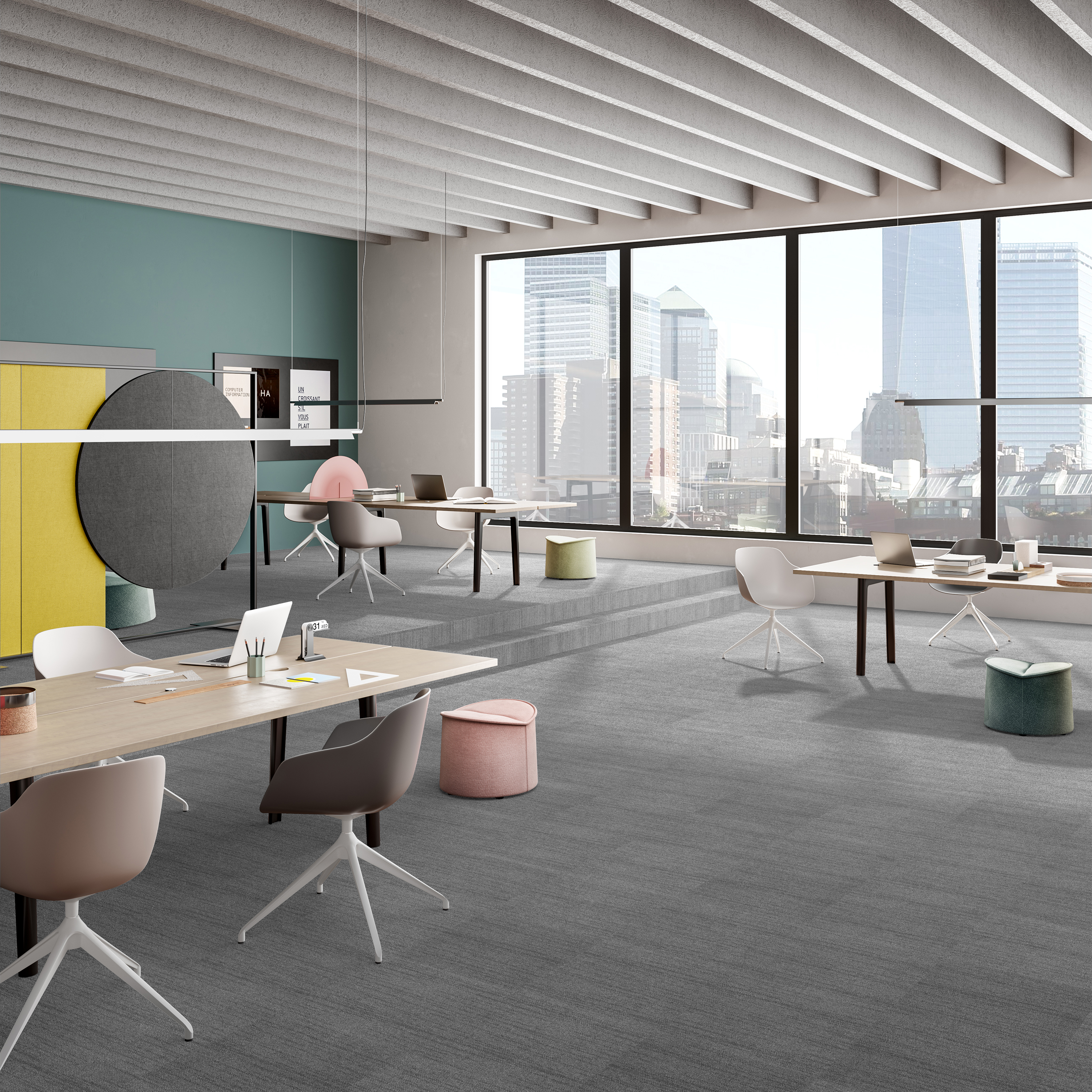 Ковровая плитка Marvel Tile 97 (500*500*6 мм) — купить в Урае