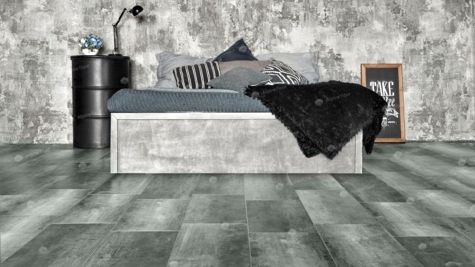 Виниловая плитка "Alpine Floor" Light Stone Корнуолл (608*303*2,5 мм) — купить в Урае