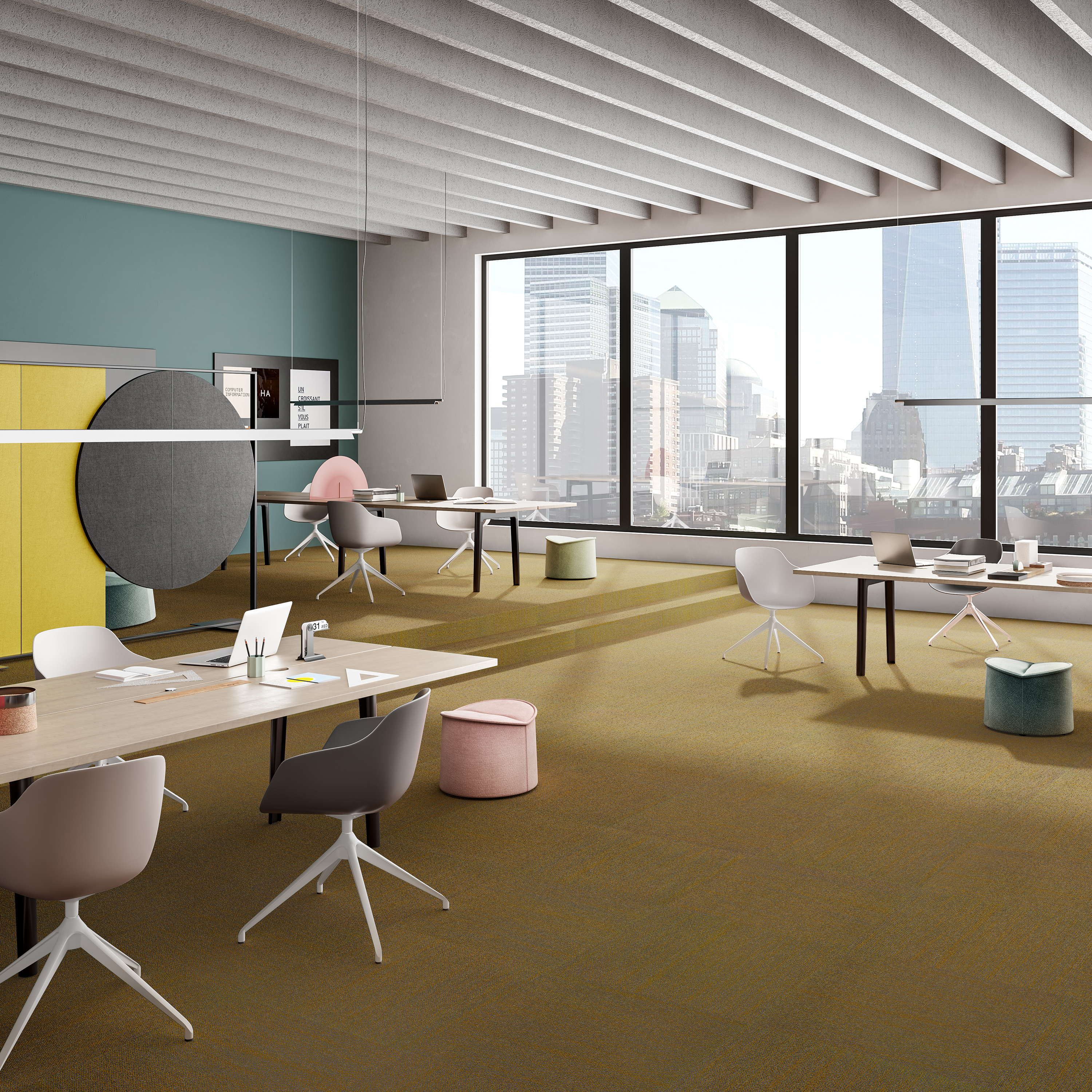 Ковровая плитка Marvel Tile 29 (500*500*6 мм) — купить в Урае