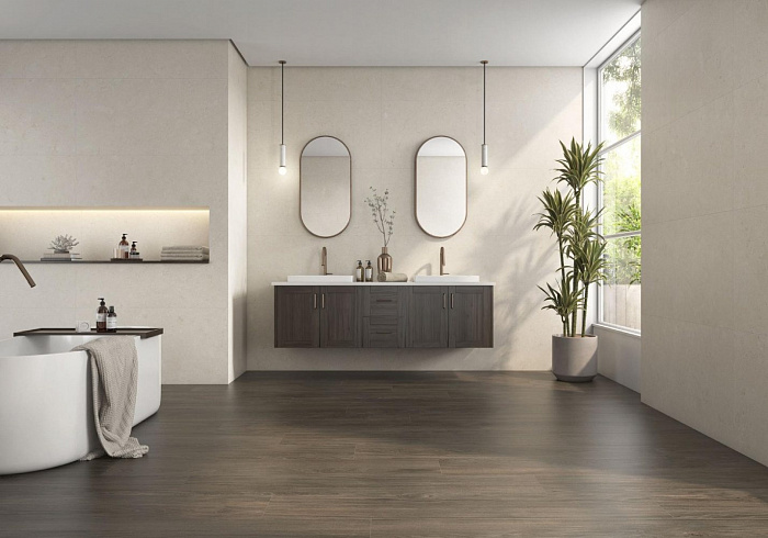 Керамогранит "Pamesa Ceramica" Kalon Cerezo (1200*200 мм) Коричневый — купить в Урае