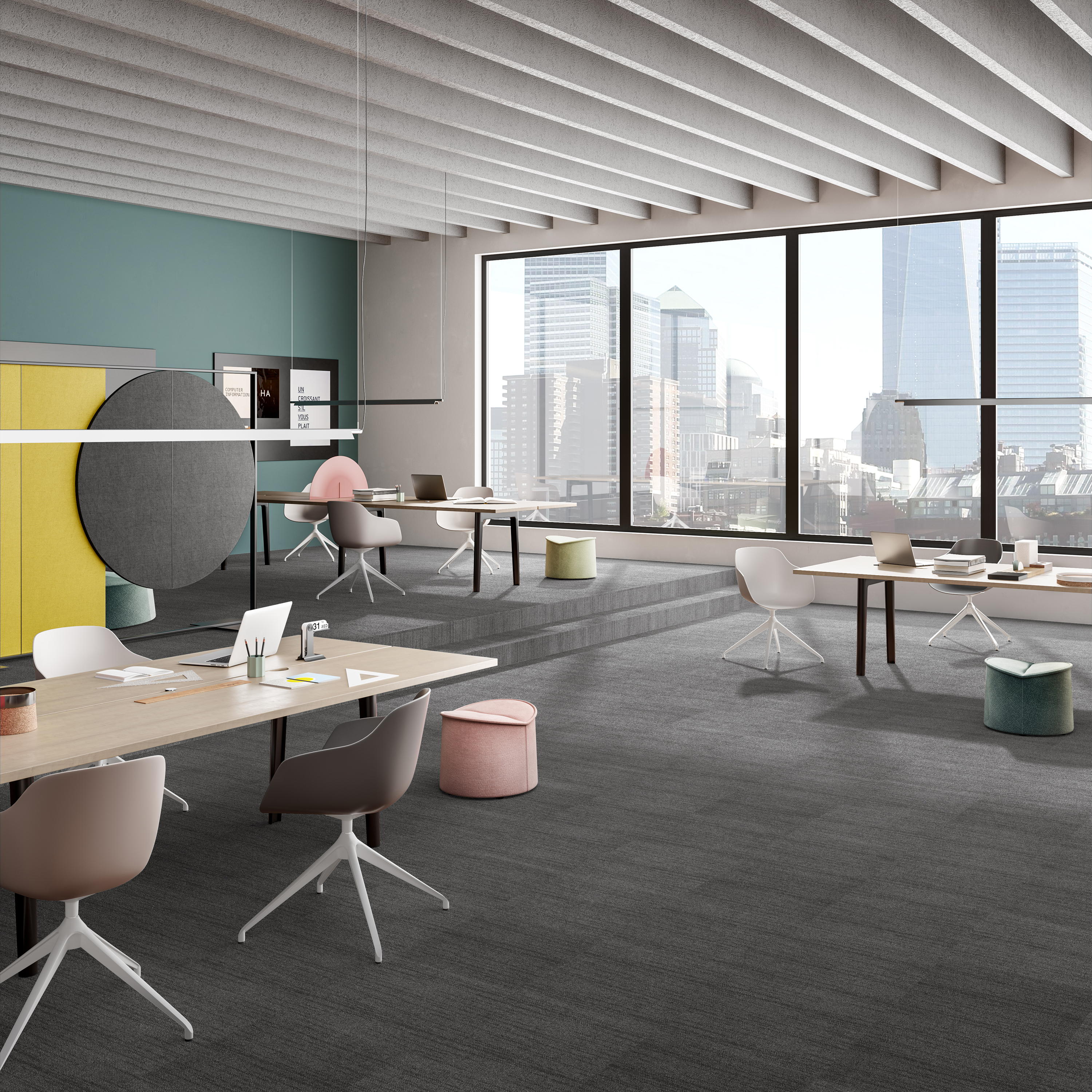 Ковровая плитка Marvel Tile 98 (500*500*6 мм) — купить в Урае