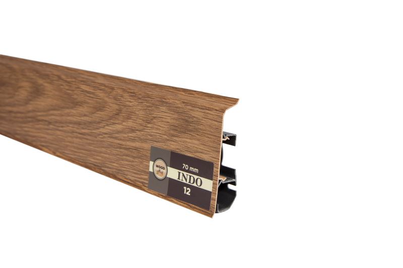 Плинтус "Arbiton" Indo Дуб Темный (2500*26*70 мм) — купить в Урае