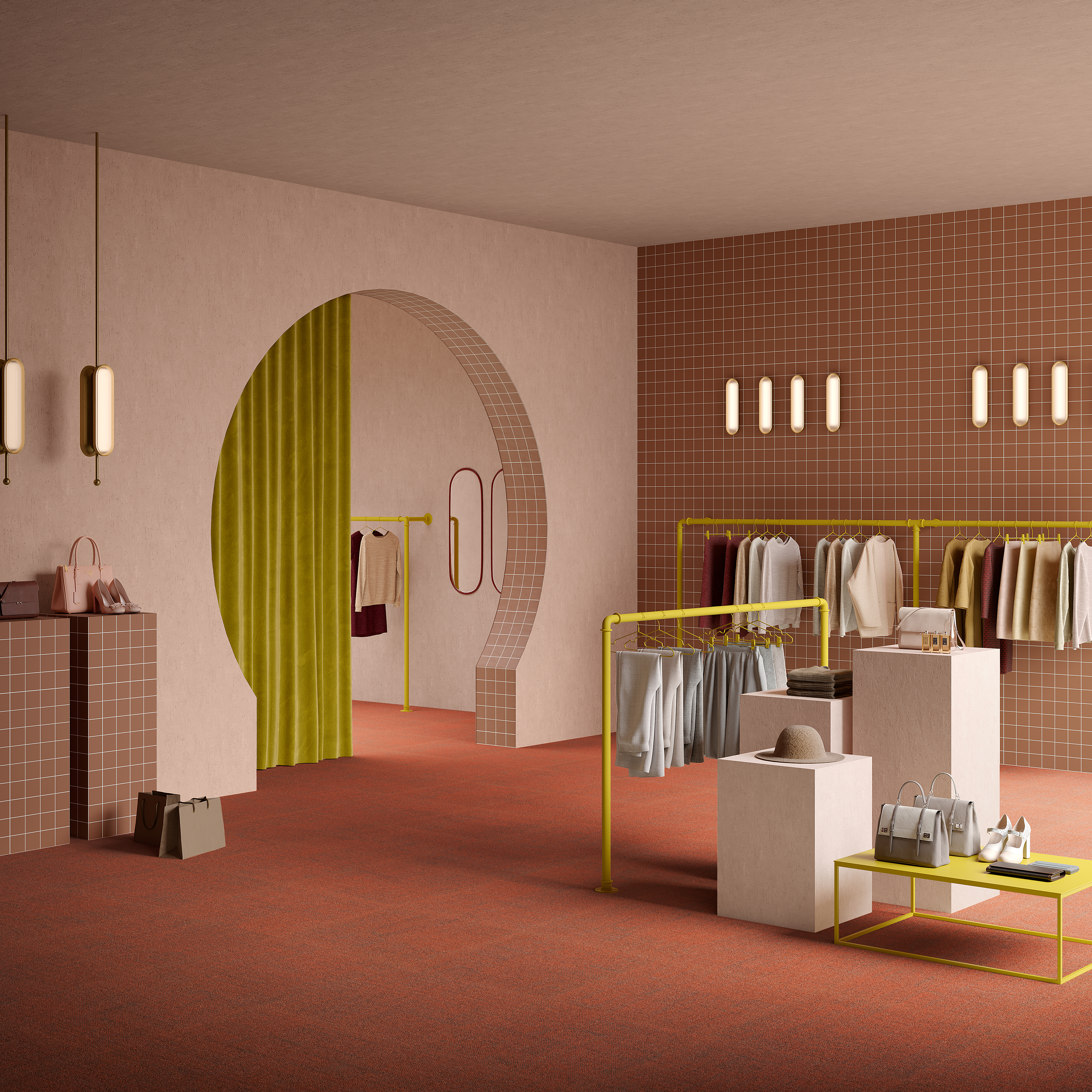 Ковровая плитка Mantra Tile 89 (500*500*6 мм) — купить в Урае