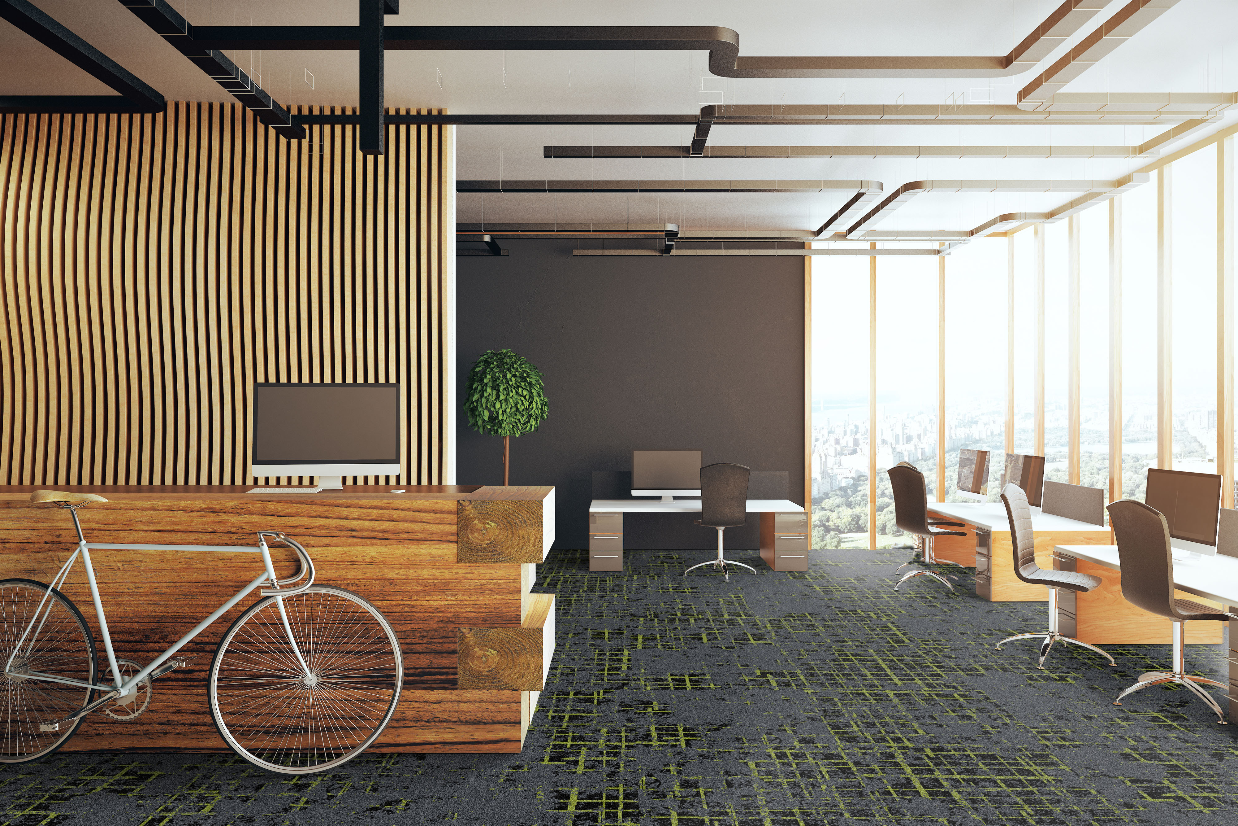 Ковровая плитка Macro Tile 92 (500*500*5 мм) — купить в Урае