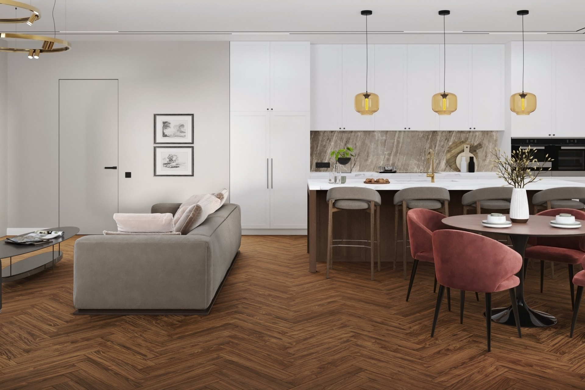 SPC ламинат «Damy Floor» Дерби (615*123*4 мм) — купить в Урае