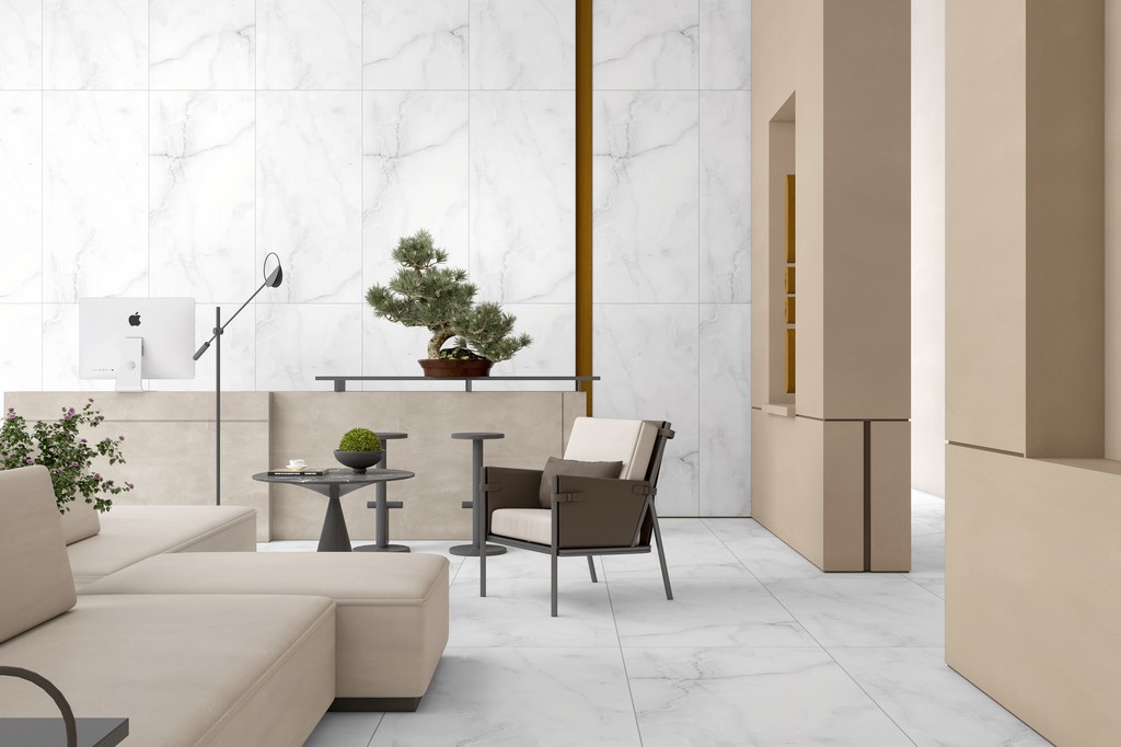 Керамогранит "Ennface" 600*1200 Afyon Ice Матовый Белый — купить в Урае