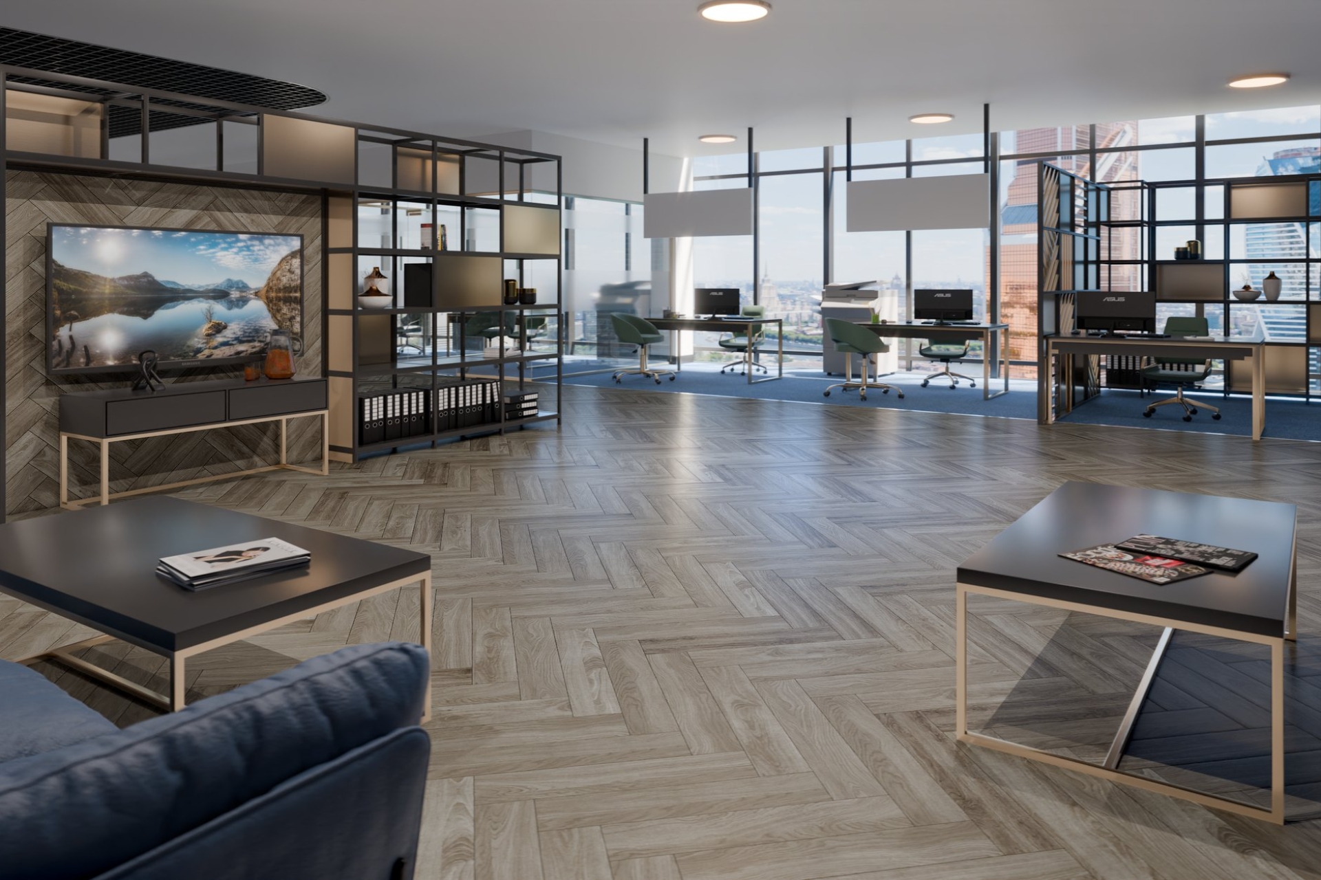 Инженерный паркет «Damy Floor» Скандинавский (укладка елочкой) — купить в Урае