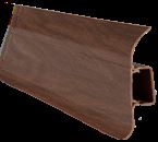 Плинтус "Идеал" пластиковый Комфорт Ясень серый (2500*22*55 мм) — купить в Урае