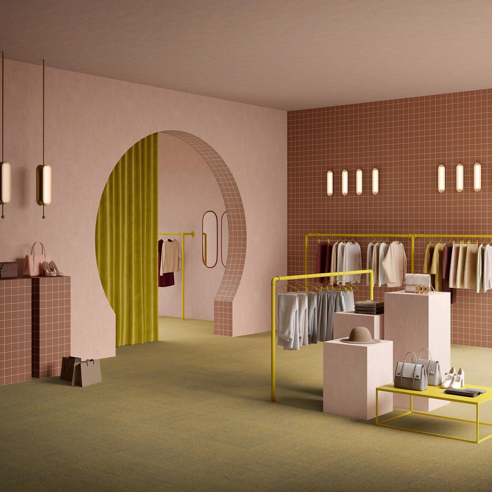 Ковровая плитка Mantra Tile 99 (500*500*6 мм) — купить в Урае