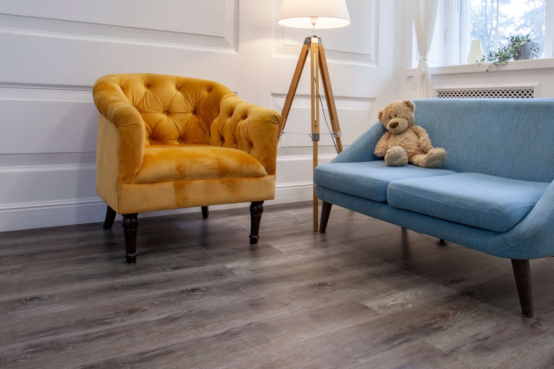 SPC ламинат «Damy Floor» Дуб Рустикальный Черный (1220*180*4 мм) — купить в Урае