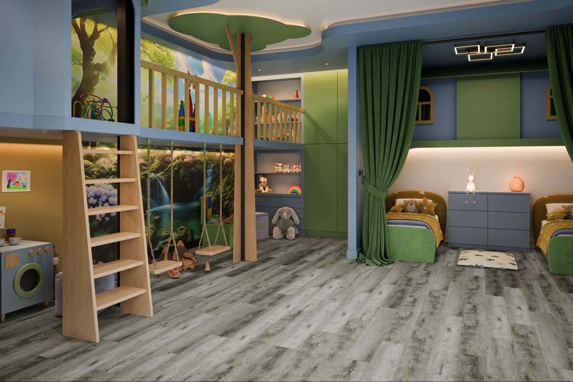 Усовершенствованная кварц-виниловая плитка «Damy Floor» Дуб Рустикальный Серый (1227*187*2,5 мм) — купить в Урае