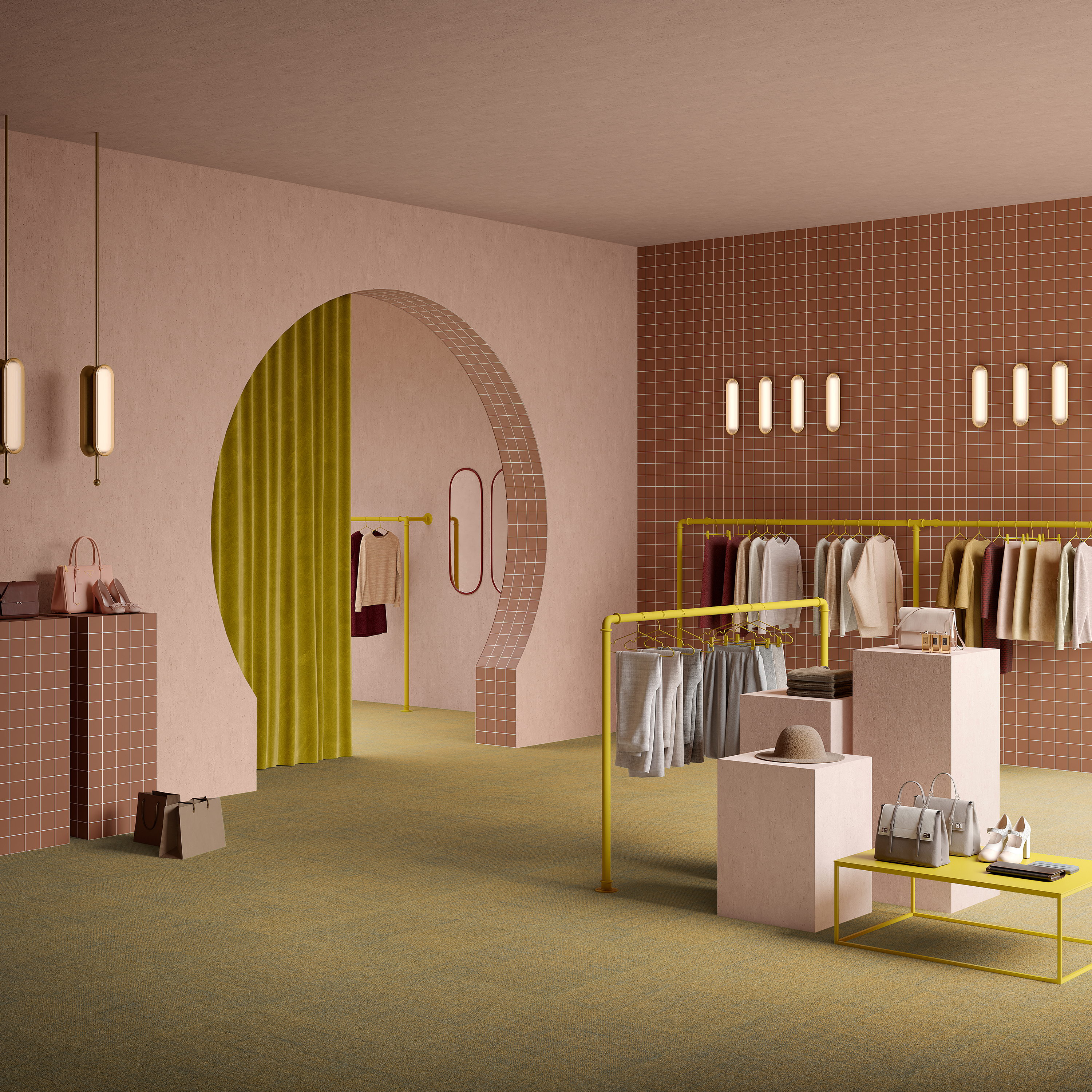 Ковровая плитка Mantra Tile 29 (500*500*6 мм) — купить в Урае