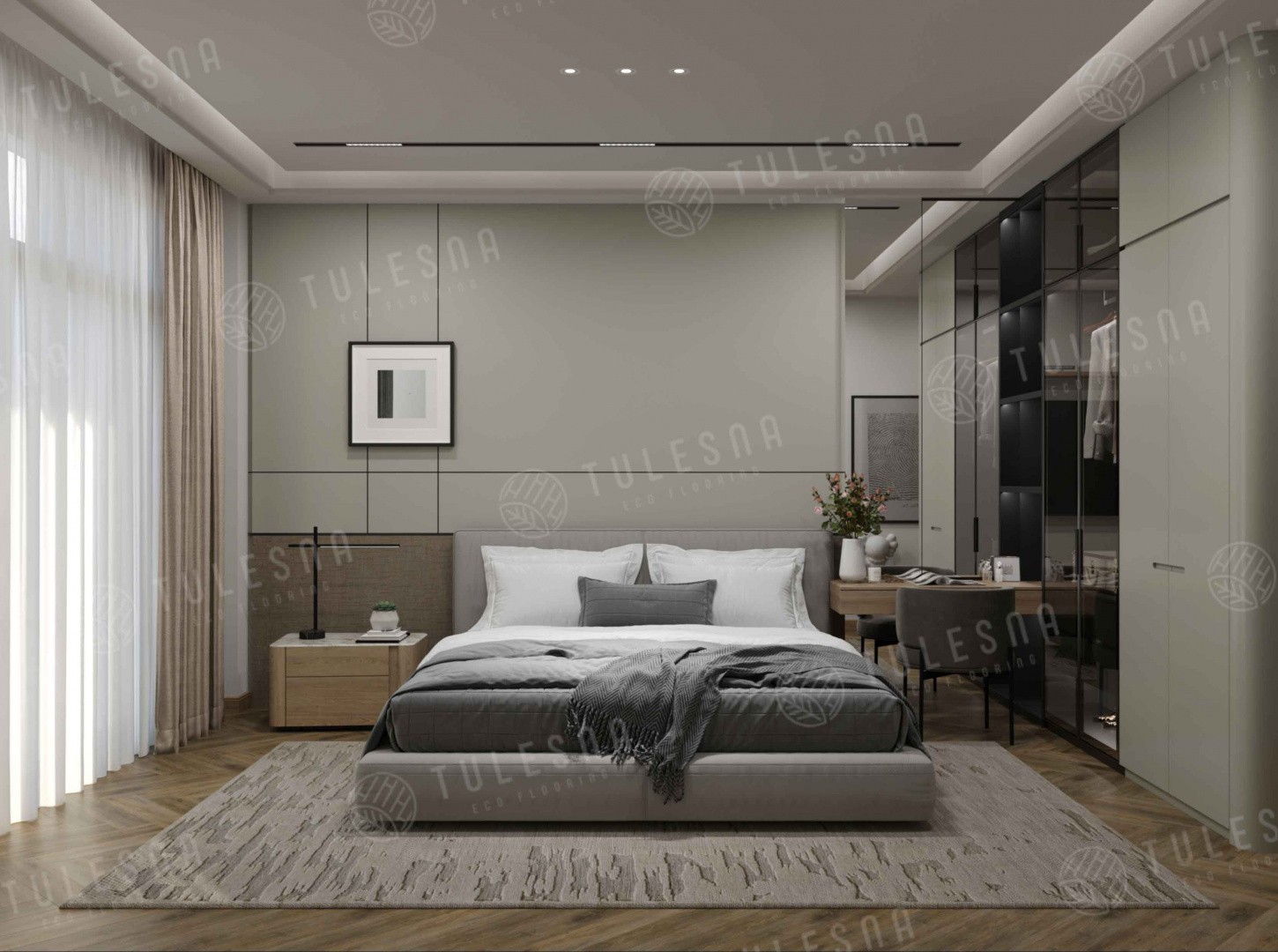 Кварцвиниловая плитка LVT "Tulesna"  Divino (590*118*2,5 мм) — купить в Урае