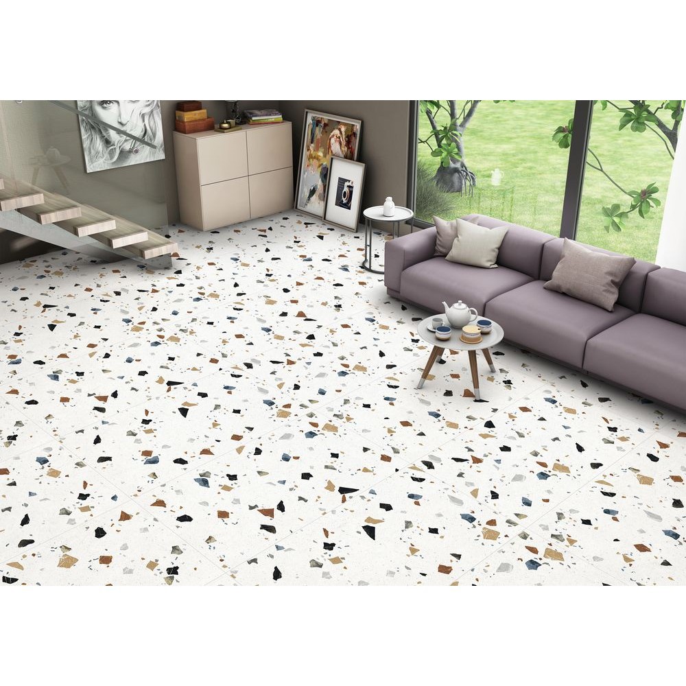 Керамогранит "Ennface" 600*1200 Frammenti Матовый Белый — купить в Урае