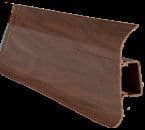 Плинтус "Идеал" пластиковый Комфорт Дуб темный (2500*22*55 мм) — купить в Урае