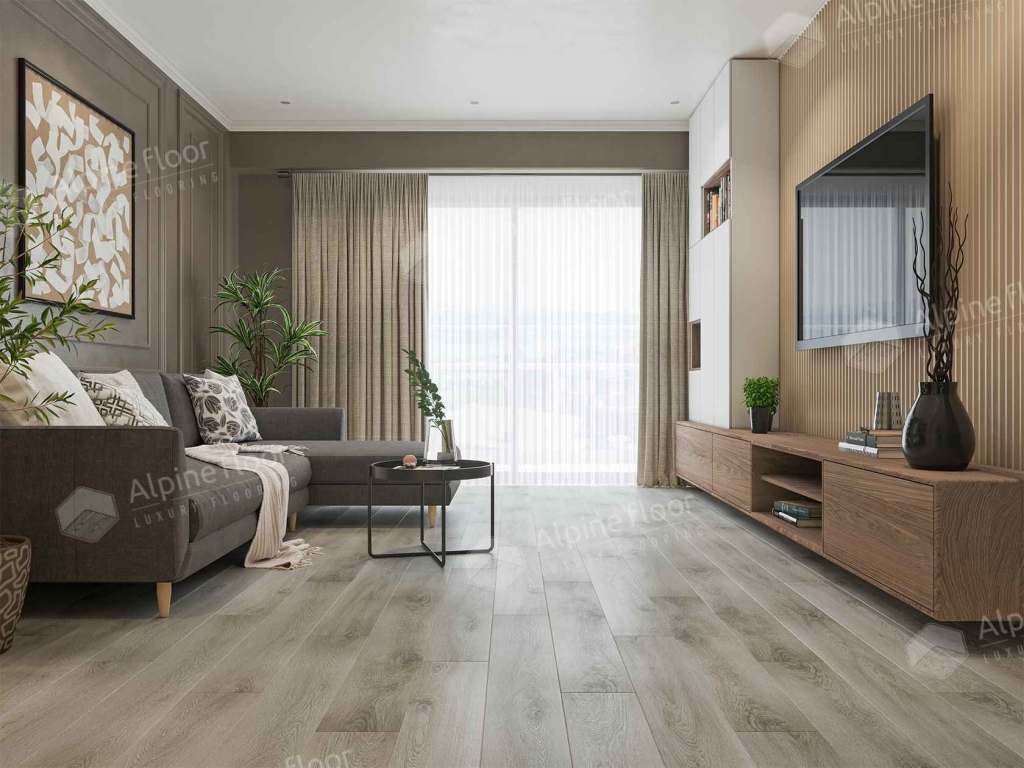 Кварцвиниловая плитка LVT "Alpine Floor" Негара (1219,2*184,15*2,5 мм) — купить в Урае
