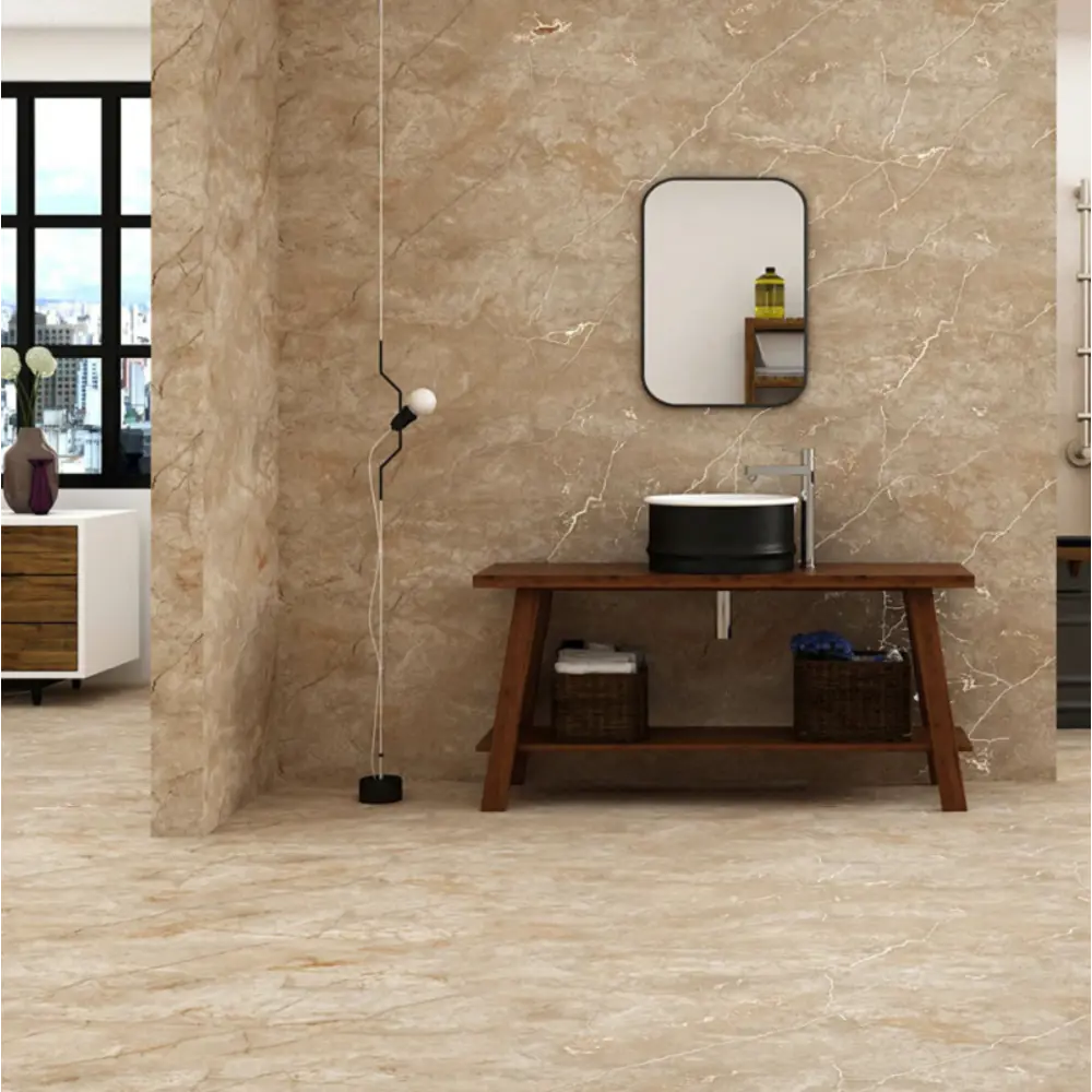 Керамогранит "Sonex" Mostaco natural карвинг 60x120см цвет светло-коричневый с прожилками — купить в Урае