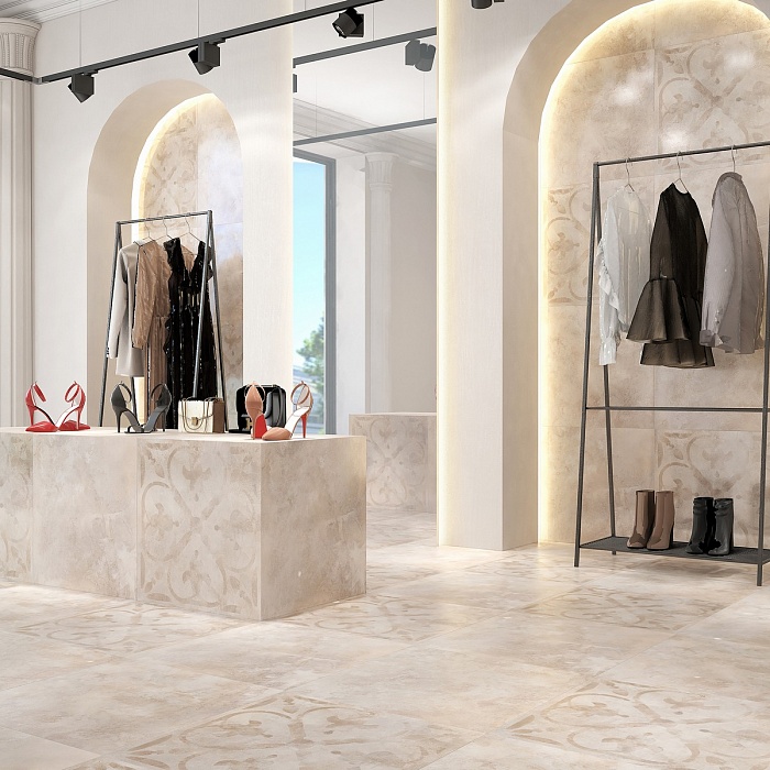 Керамогранит "Keramin" Турин (600*600 мм) Серый 1 — купить в Урае