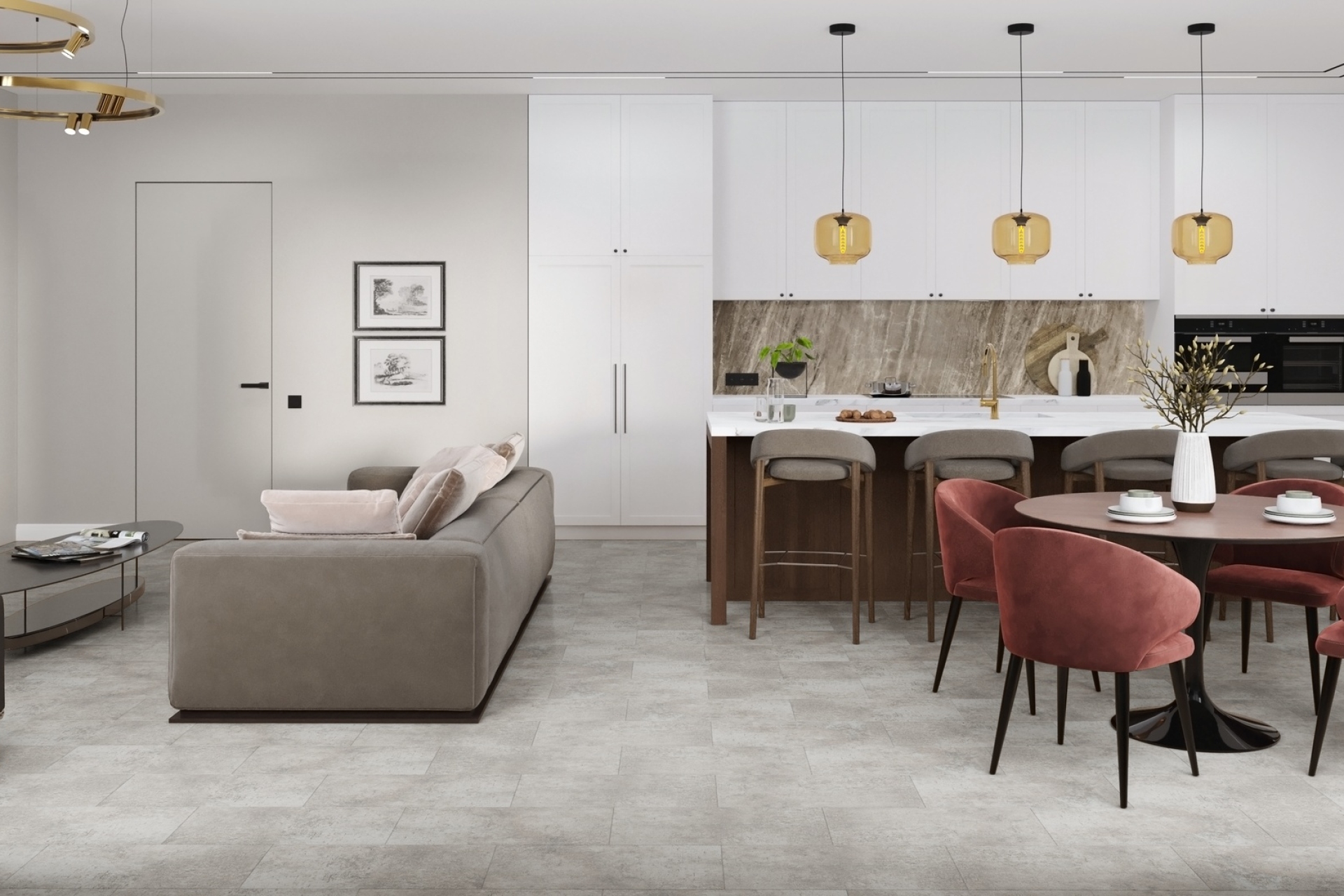 SPC плитка «Damy Floor» Фудзияма (610*305*5 мм) — купить в Урае