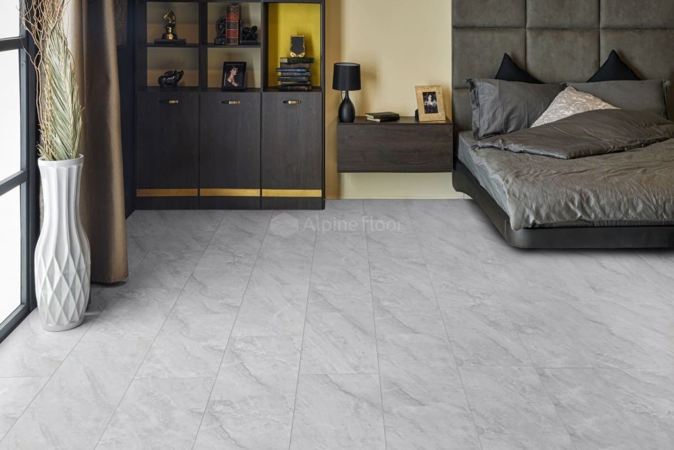 Виниловая плитка "Alpine Floor" Light Stone Вердон (608*303*2,5 мм) — купить в Урае