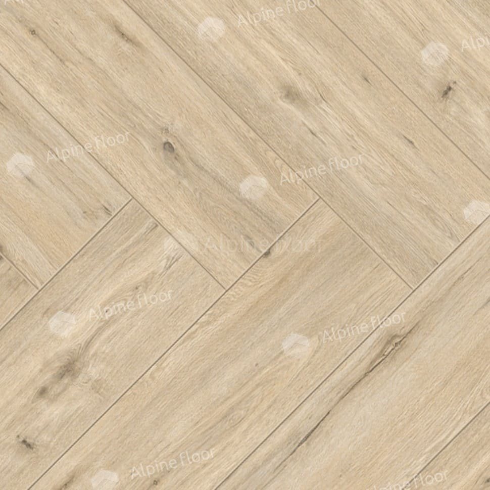 Ламинат "Alpine Floor" Herringbone Дуб Лион (606*101*8 мм) — купить в Урае
