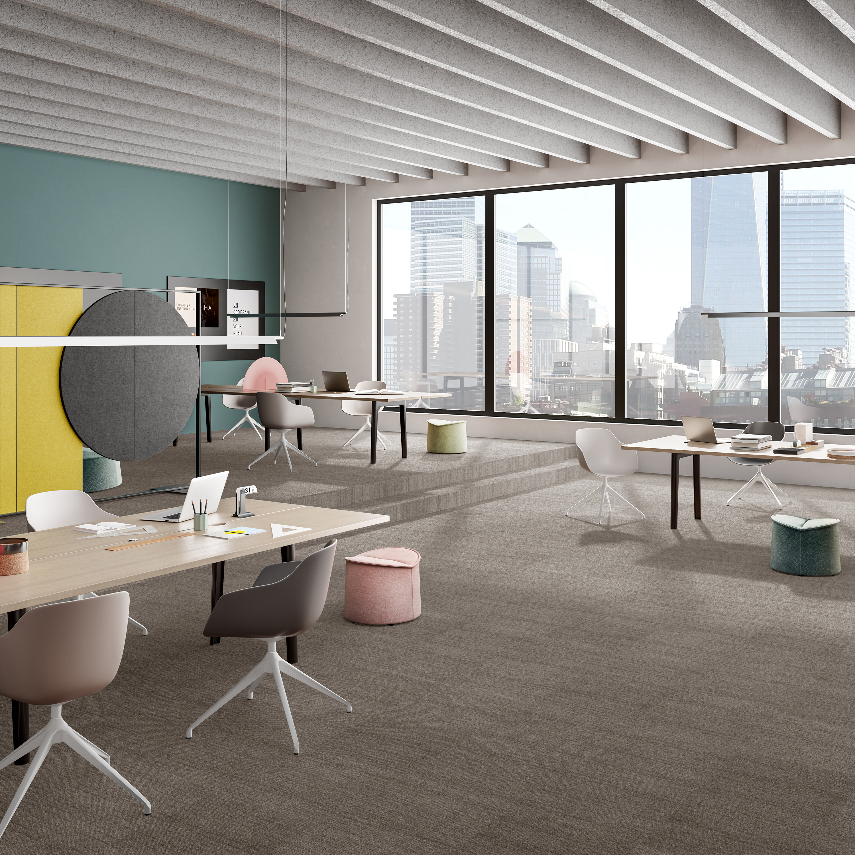 Ковровая плитка Marvel Tile 94 (500*500*6 мм) — купить в Урае