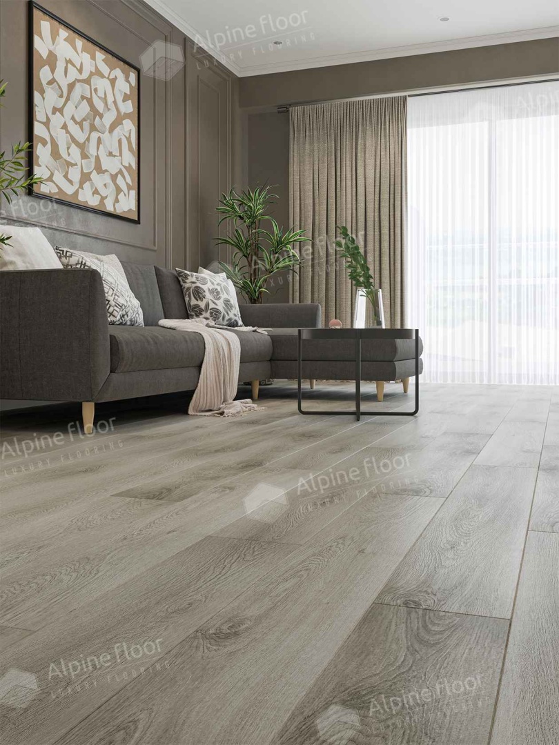 Кварцвиниловая плитка LVT "Alpine Floor" Негара (1219,2*184,15*2,5 мм) — купить в Урае