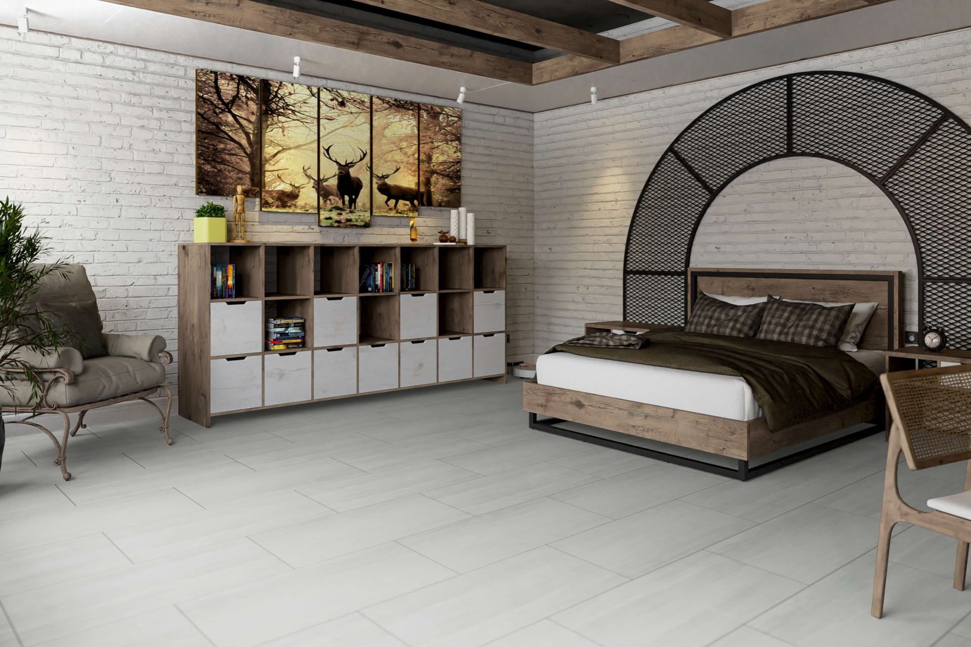 Усовершенствованная кварц-виниловая плитка «Damy Floor» Кайлас (912,4*455,2*2,5 мм) — купить в Урае