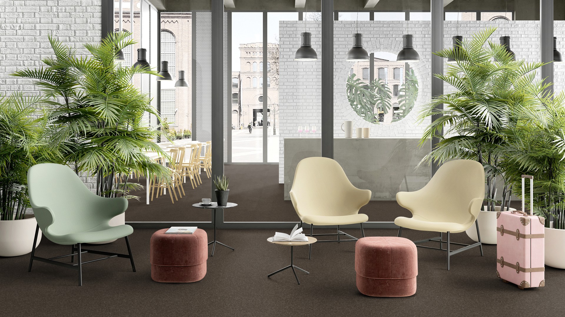 Ковровая плитка Medusa Tile 43 (500*500*5 мм) — купить в Урае